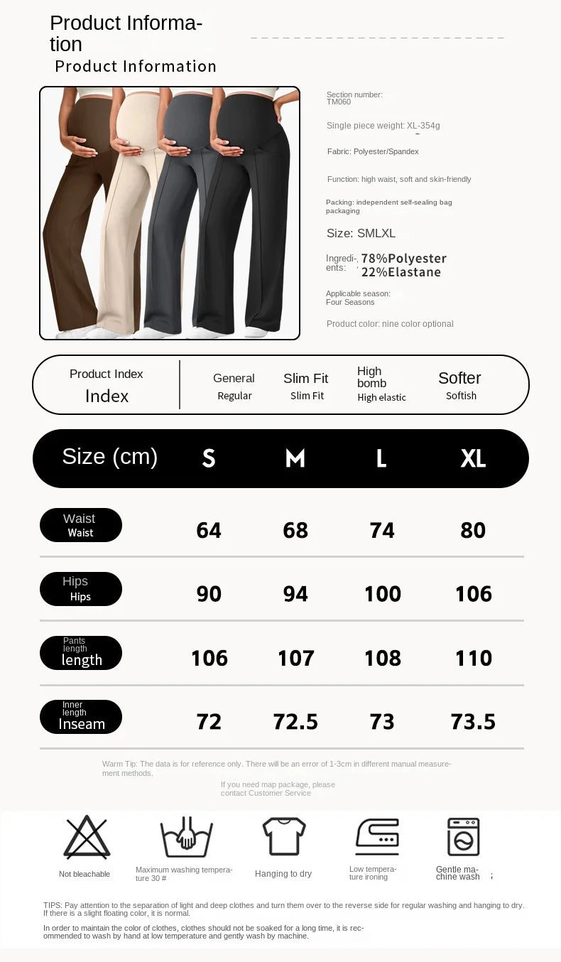 BellyBloom™ Maternity Comfort Pants