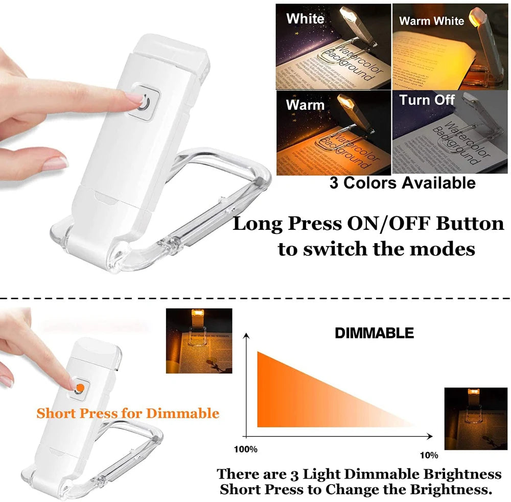 LumiClip™ - Clip on Reading Light