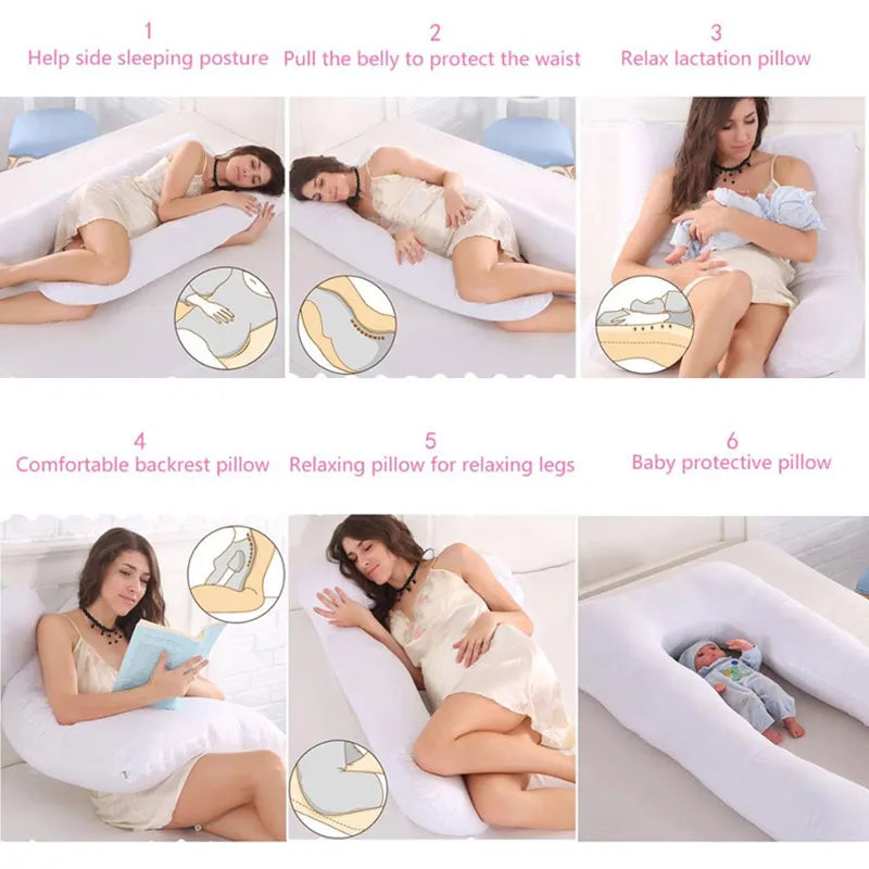 MamaCloud™ Pregnancy & Nursing Support Pillow