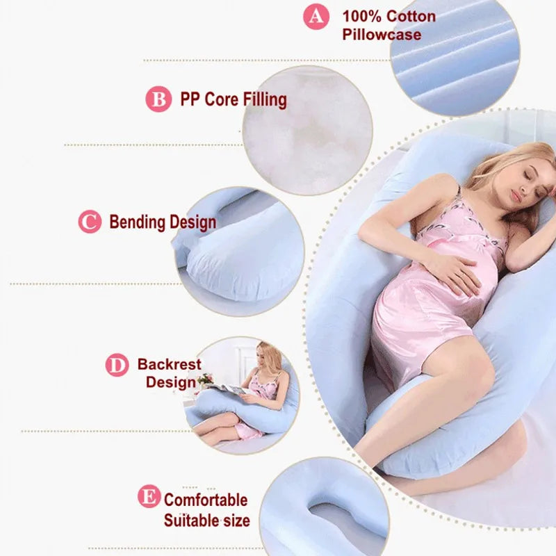 MamaCloud™ Pregnancy & Nursing Support Pillow